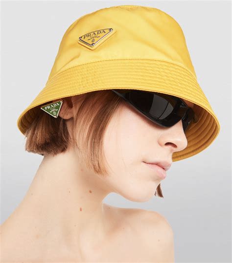 buy prada bucket hat|prada bucket hat nylon.